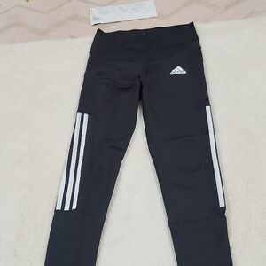 Adidas Kids Leggings with White Stripes